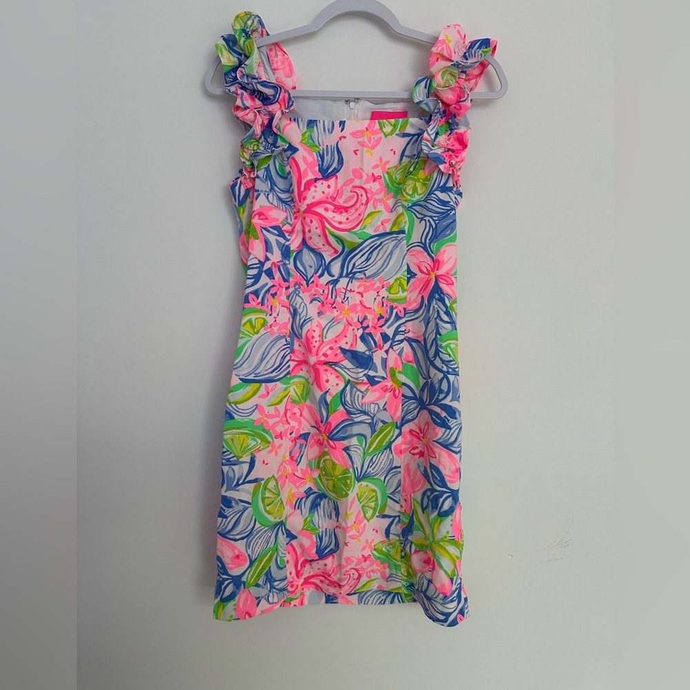 Lilly Pulitzer Pink and Gold Tag